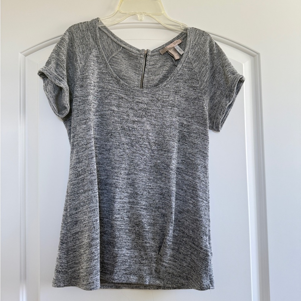Forever 21 Heather Gray Short Sleeve Top